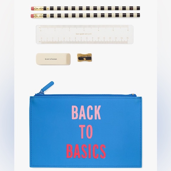 Kate Spade Back To Basics Pencil Pouch - Picture 2 of 8